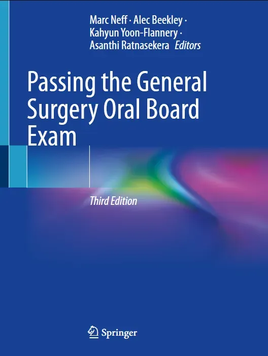 Download Surgery Oral Board Exam 3rd Ed PDF (2025) cover image