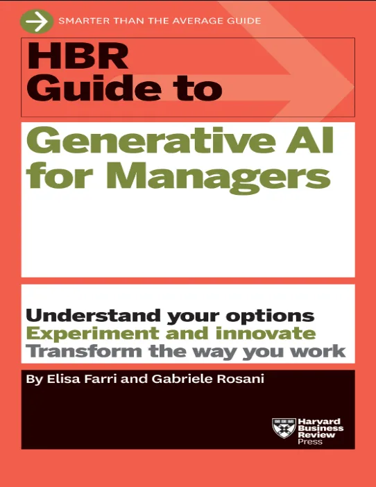 Download HBR Guide to Generative AI PDF