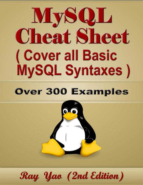 Download MySQL Cheat Sheet PDF