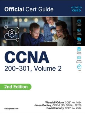 Download CCNA 200-301 Official Cert Guide Volume 2 PDF